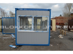 Блок-контейнер 4м, проходная, г.Ставрополь в Татищеве