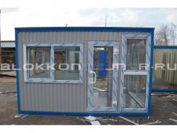 Блок-контейнер 4м, проходная, г.Ставрополь в Татищеве